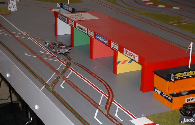 scalextric garage